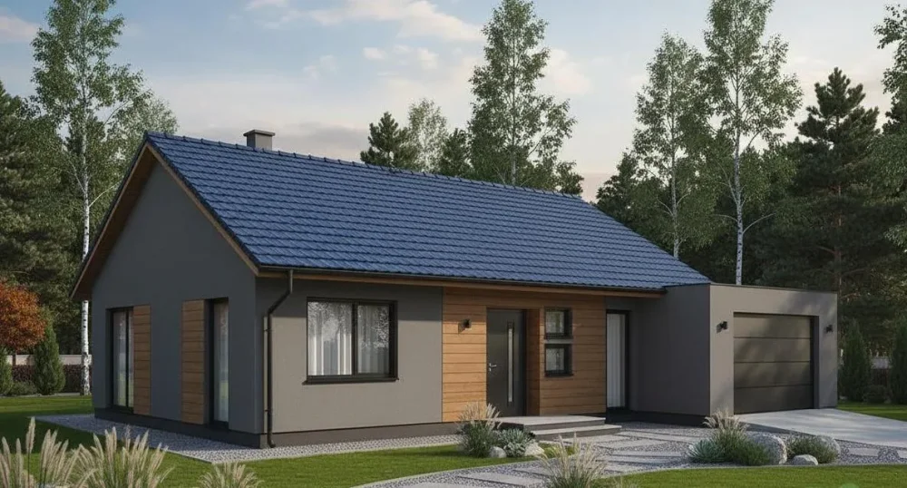 Проект Одноэтажный дом 14 на 10, 100 м2